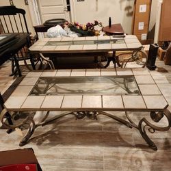 3 New Glass Tables Brand New