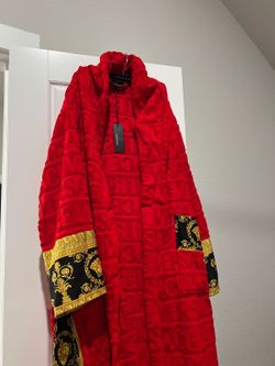 Red Versace Robe