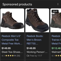 Metal Free Composite Toe Shoes