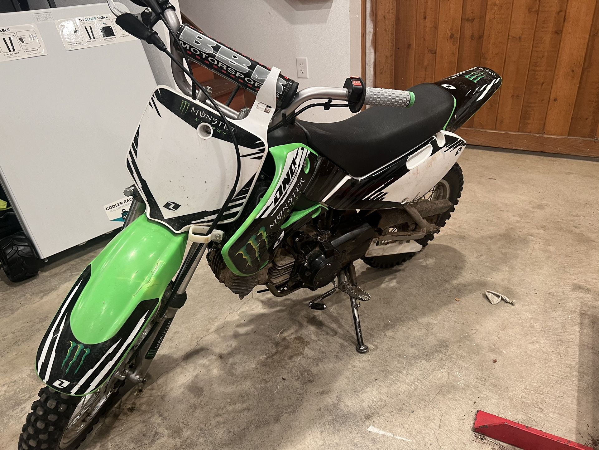 kawasaki 110 pit bike