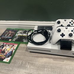 Xbox One S (white) gaming console