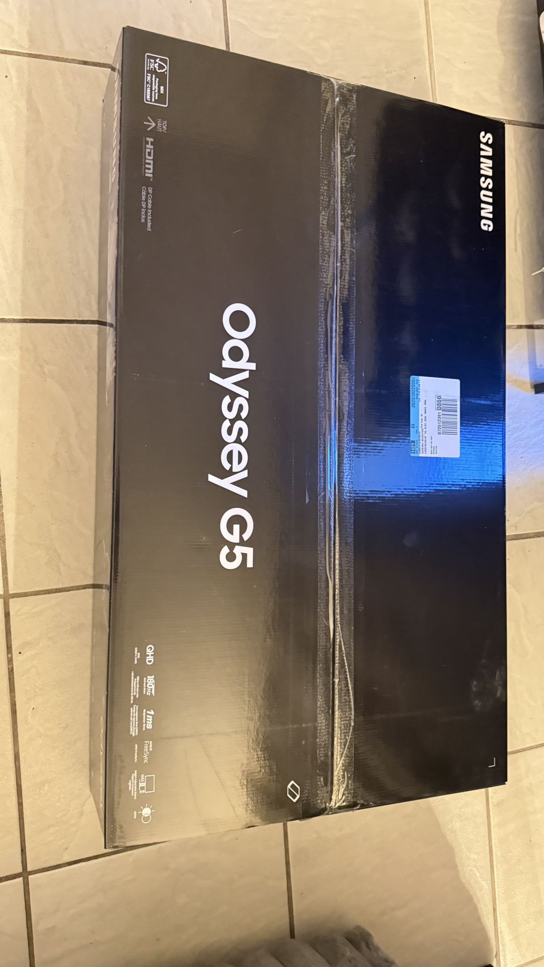Samsung Odyssey G5 32” Gaming Monitor