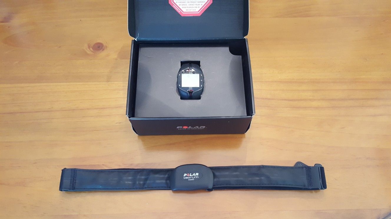 Polar FT80 fitness watch with heart rate monitor