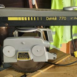 Dewalt 770 10 Radial Arm Saw for Sale in Los Angeles CA OfferUp