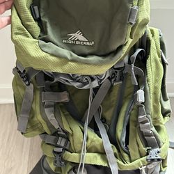 High sierra 65L Hiking Pack
