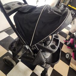 Graco click connect clearance stroller bassinet