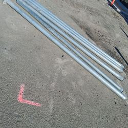 8ft 2 7/8 Galvanized Post