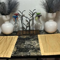 Dining Room Table And Two Chairs