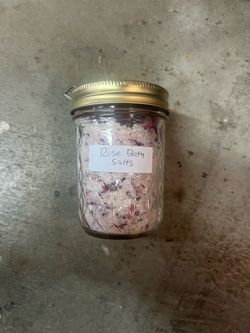 Homemade bath salts