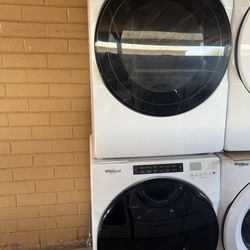 Whirpool washer and dryer