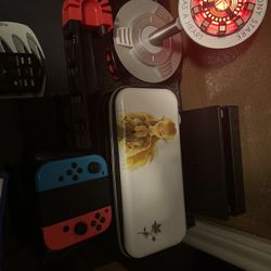 Nintendo Switch With Games And Accessories 