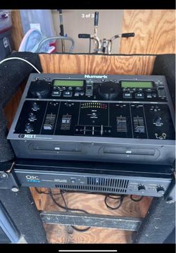 Complete Professional DJ Sound System – QSC / Peavey / Numark – Ready to Use –