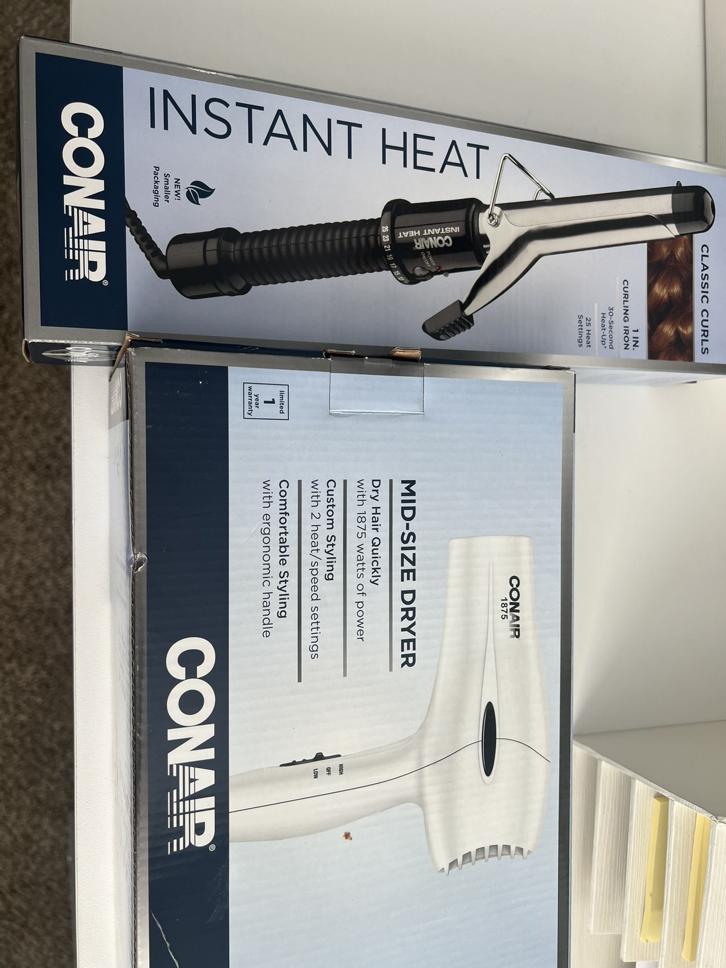 Dry And Curling Hair