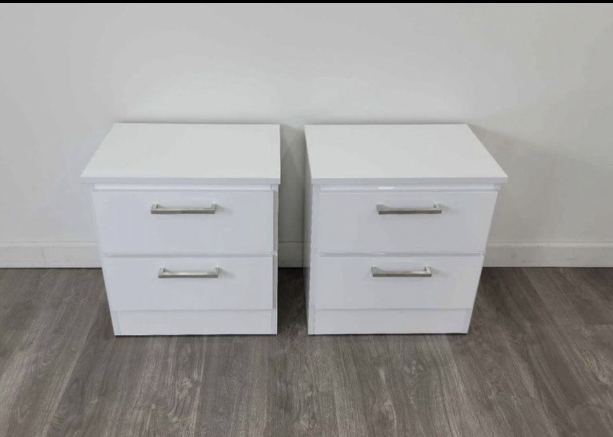 WHITE nightstands ππ