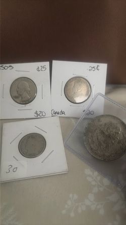 Silver coin lot