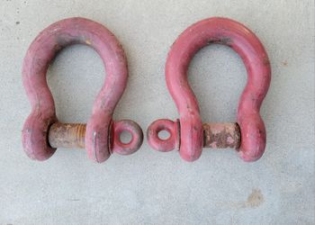 Crosby 25 Ton WLL 25T Steel Shackle With Screw Pin Clevis Rigging Strap
