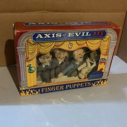 Magnetic Finger Puppets. Axis Of Evil 3