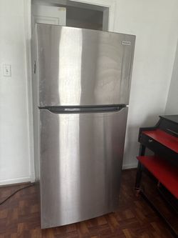 Stainless steel frig for sale only $149