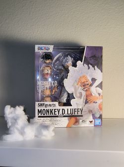 S.H.figurats Gear 5 Luffy and Uzamaki Naruto Shf