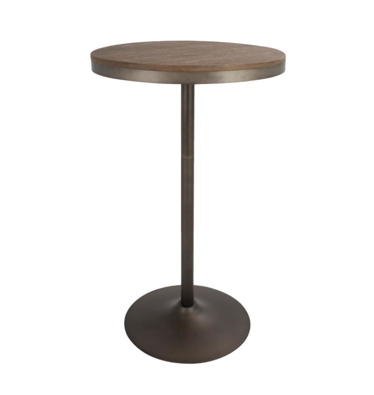 π LumiSource Dakota Industrial Adjustable Bar/Dinette Table β Only $60! π½οΈ