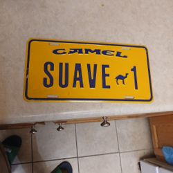 Vintage Camel Car Tag