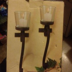 Metal Wall Scone 2 Pack