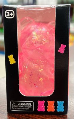 Pink Gummy Bear Squishy