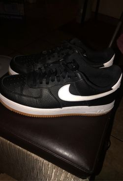 Black & White Air Force 1 Low Size 11