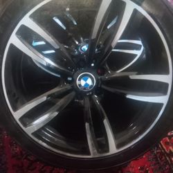 BMW STAGGERED AFTERMARKET RIMS SIZE 20 IN