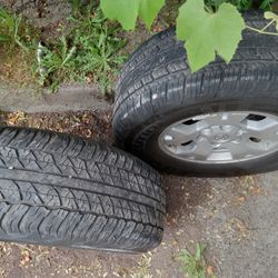 Rim And Tires 265 70 R16