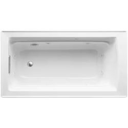KOHLER Archer 5 ft. Whirlpool Tub in White