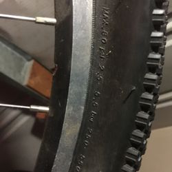 19 BIKE WHEEL quik release with heavy duty tire brand new never used.