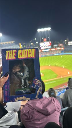 The catch dodgers bobble head