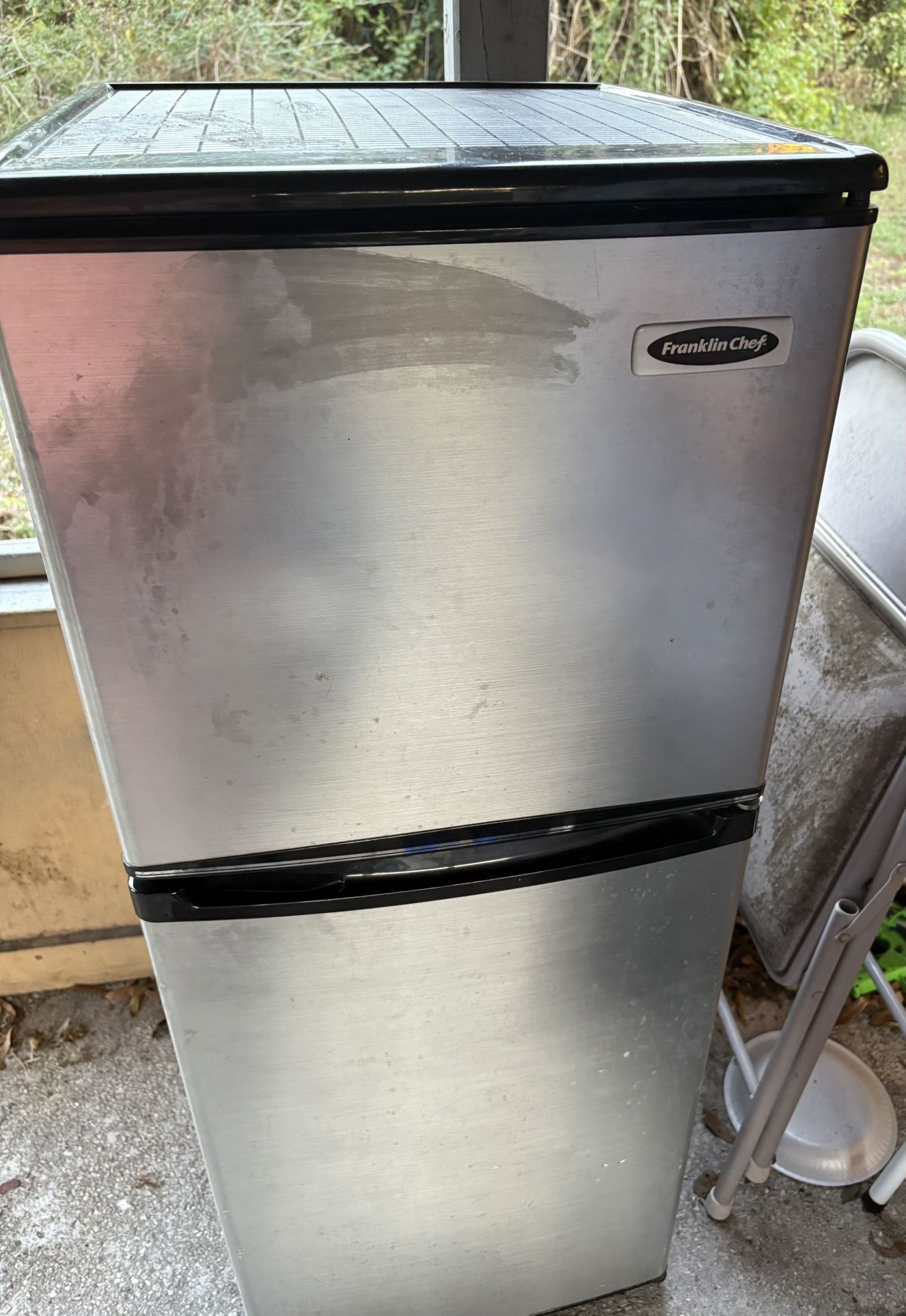 Franklin Chef mini fridge and freezer
