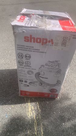 Shop-Vac 12 Gallon 6.0 HP Wet/Dry Vacuum