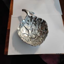 Mariposa Recycled Cast Aluminum Artichoke Dish