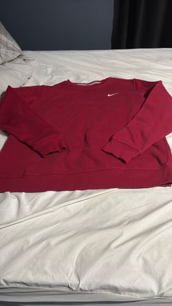 Nike Crewneck Sweatshirt Red