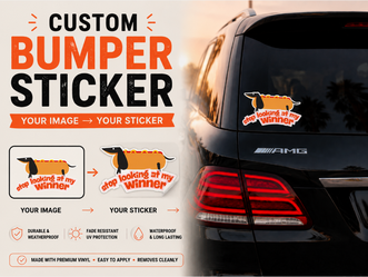 Bumper sticker