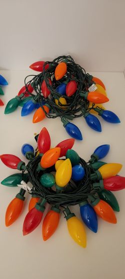 6 Pack, 25ct Holiday Multicolor Lights