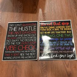 Peloton motivational posters