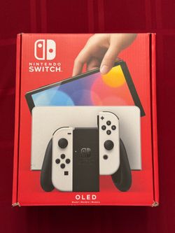 Nintendo Switch OLED With box + all accessories & case