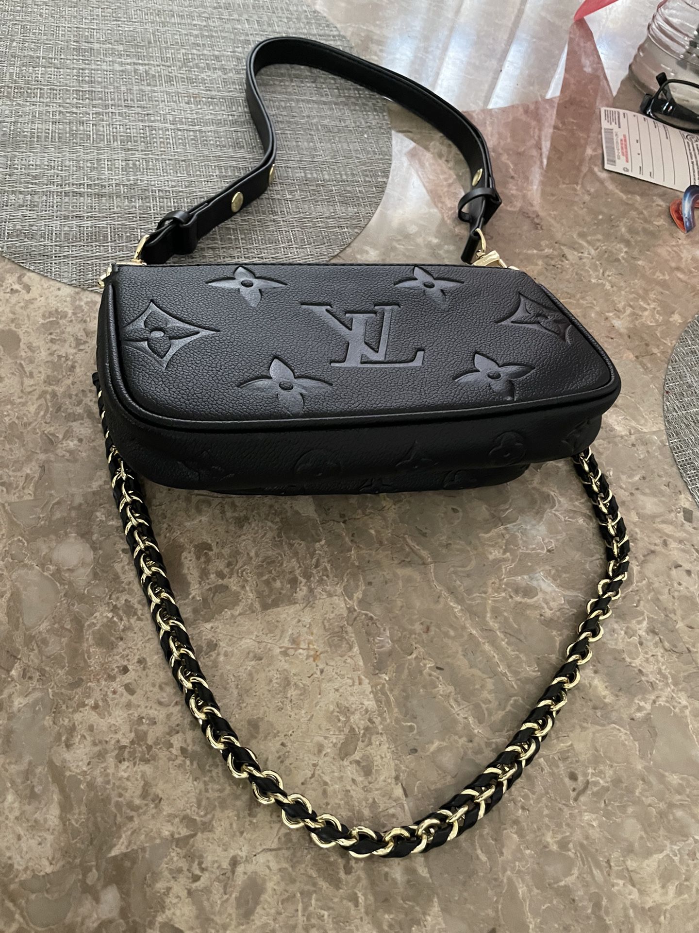 BRAND NEW LOUIS VUITTON LEATHER BLACK POCKET ORGANIZER M69044 Y for Sale in  Playa Del Rey, CA - OfferUp