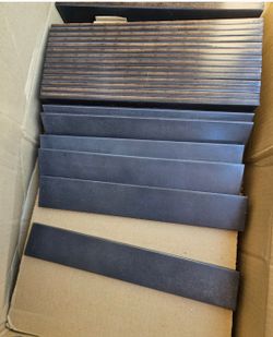 Brand New High Quality Tiles.  Metallic Black. Made In Japan 