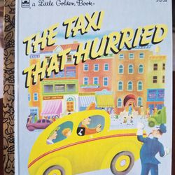 Little Golden Book #312-29 The Taxi That Hurried 1973