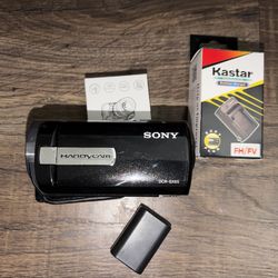 SONY DCR-SX85 DIGITAL VIDEO CAMERA