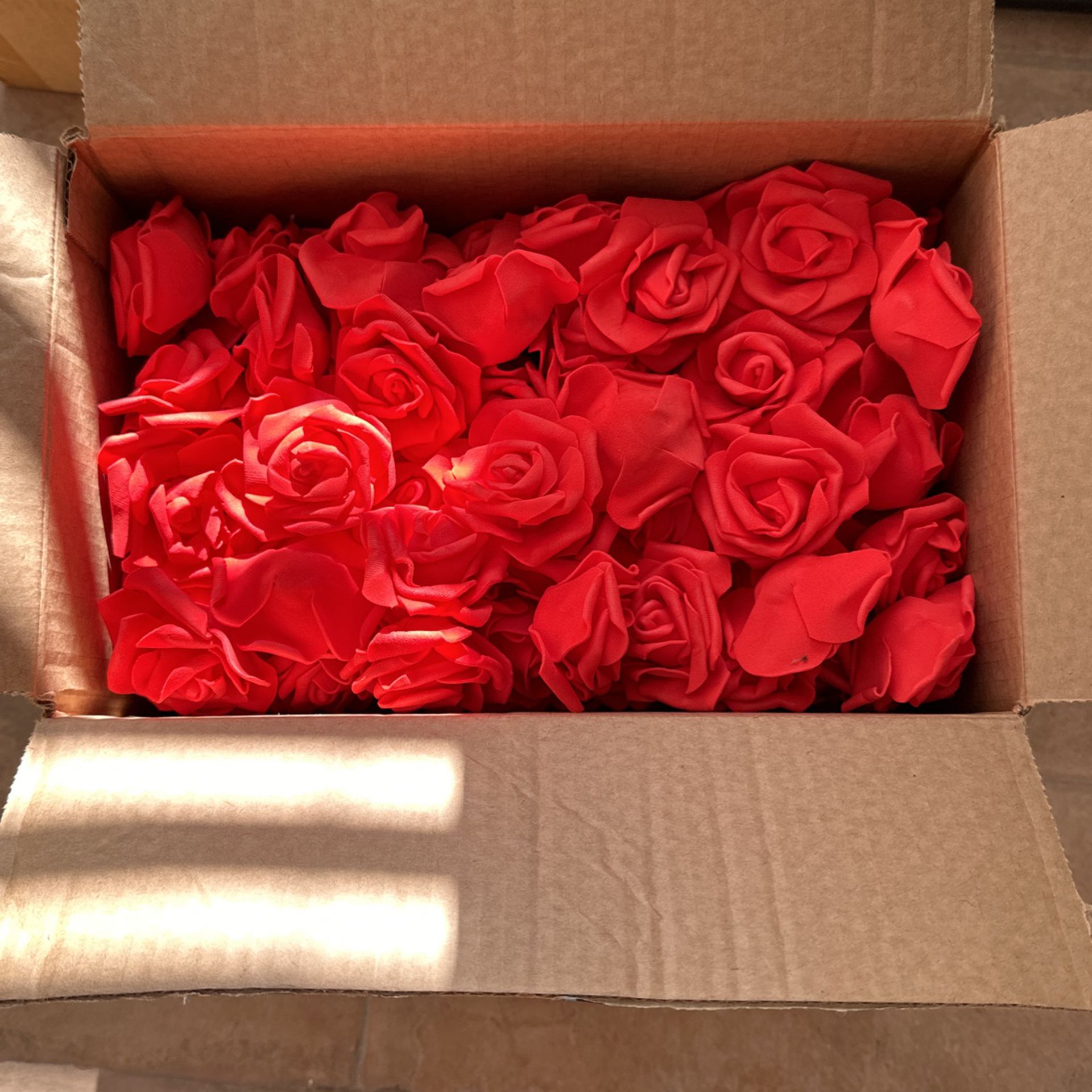 Fake Red Roses/ Decoration