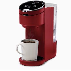 Instant Solo Single Serve Coffee Maker. Red 