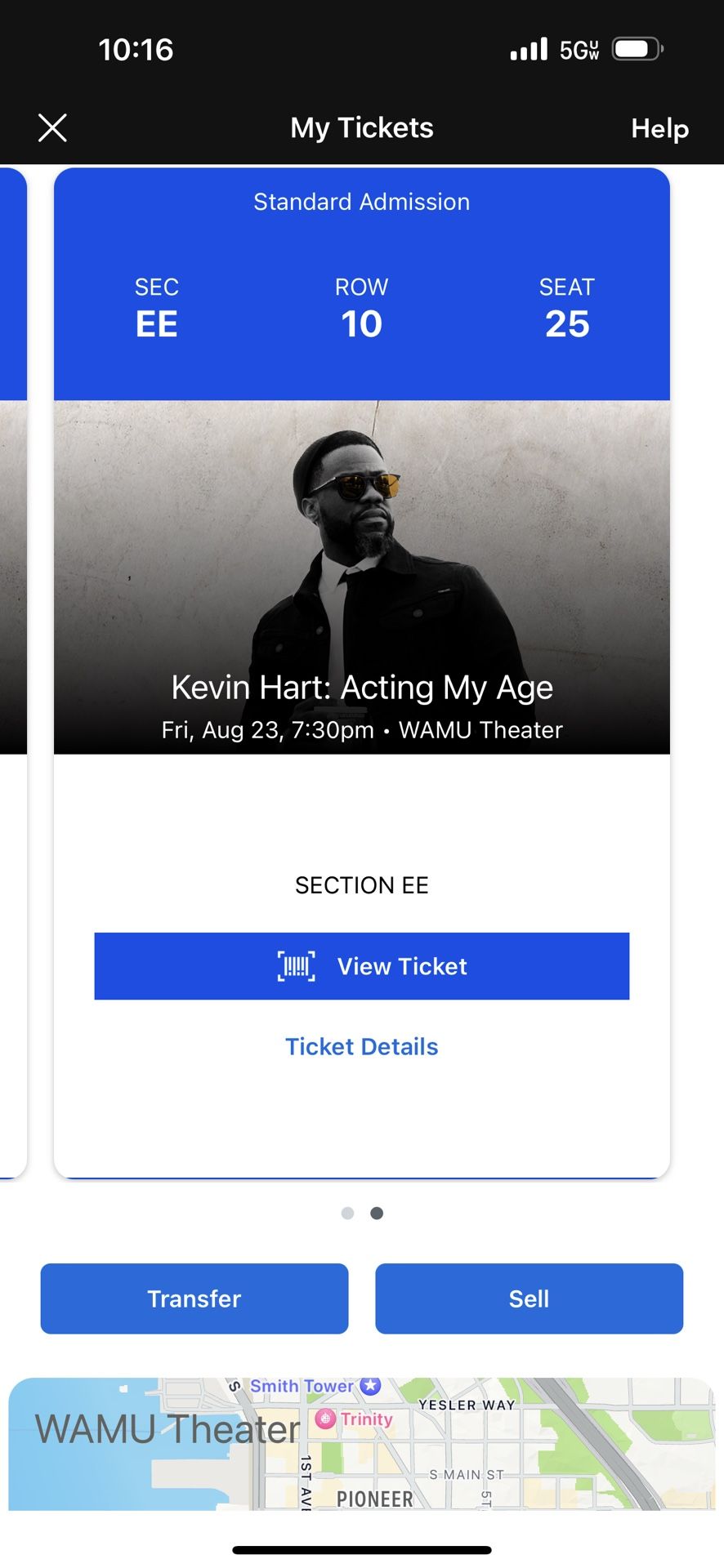 Kevin Hart WAMU Theater 8/23 7:30 PM
