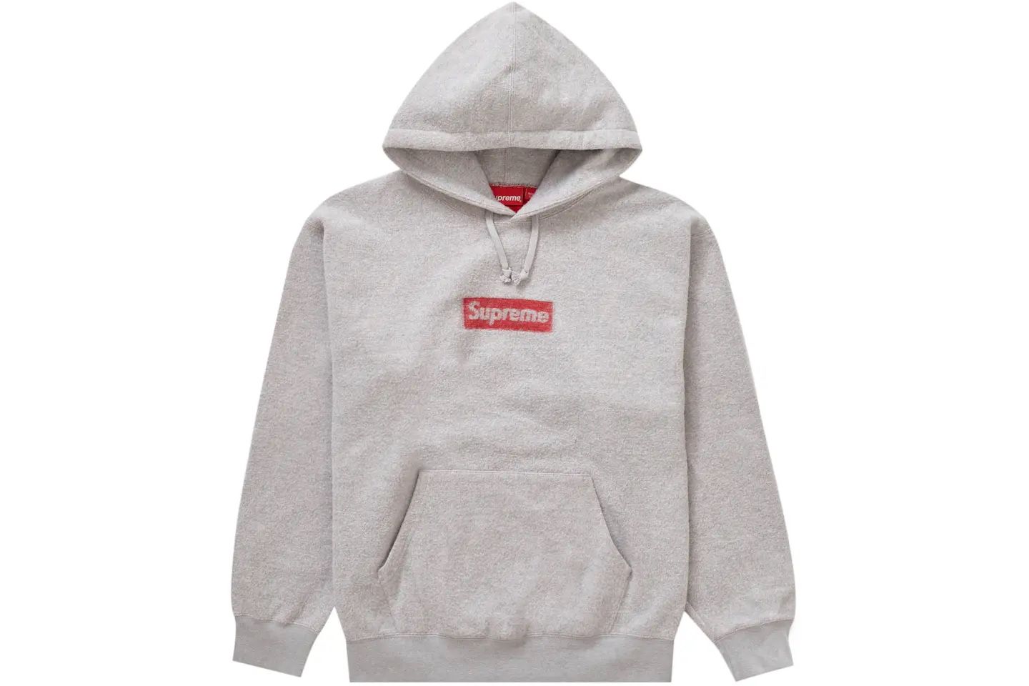 Supreme Inside Out Box Logo Hooded Sweatshirt Grey (Size Small)