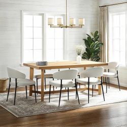 Solid Wood Dining Table – Like New